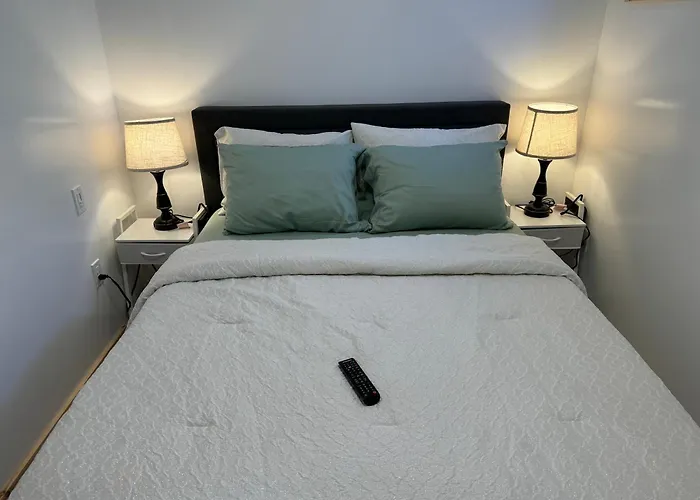 Private Entrance, Private Bathroom, Bedroom And Workspace