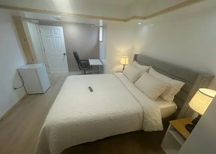 Private Entrance, Private Bathroom, Bedroom And Workspace